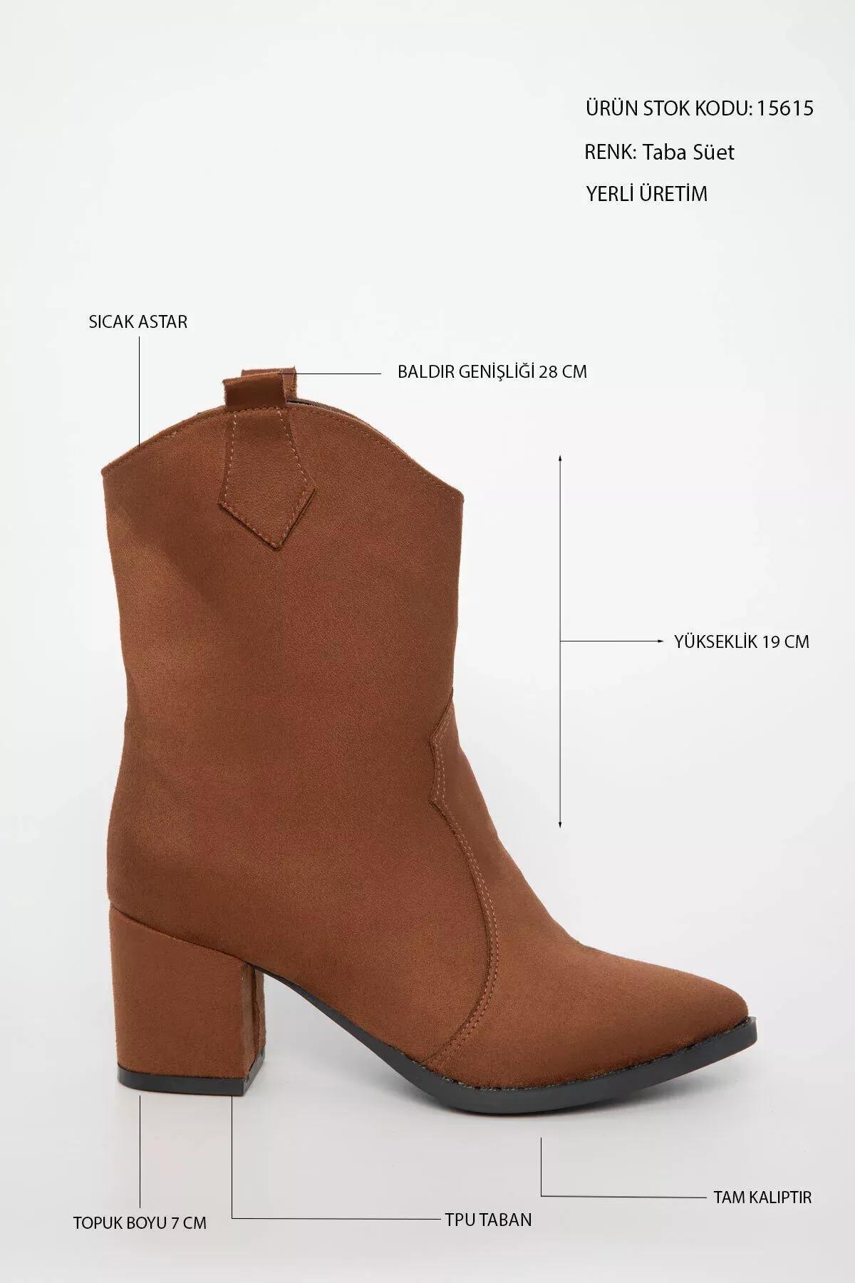 Brown Crocodile Boots, C101_4460, large image number 2
