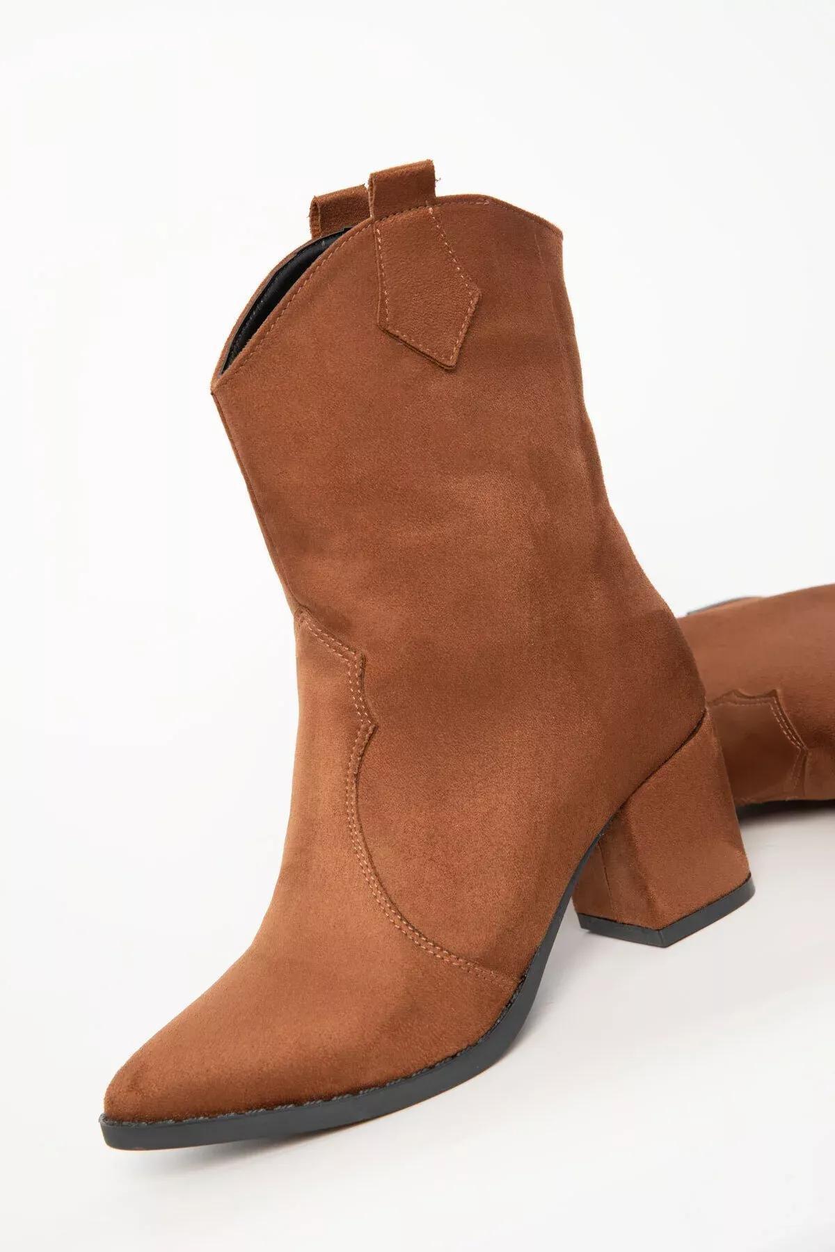 Brown Crocodile Boots, C101_4460, large image number 4