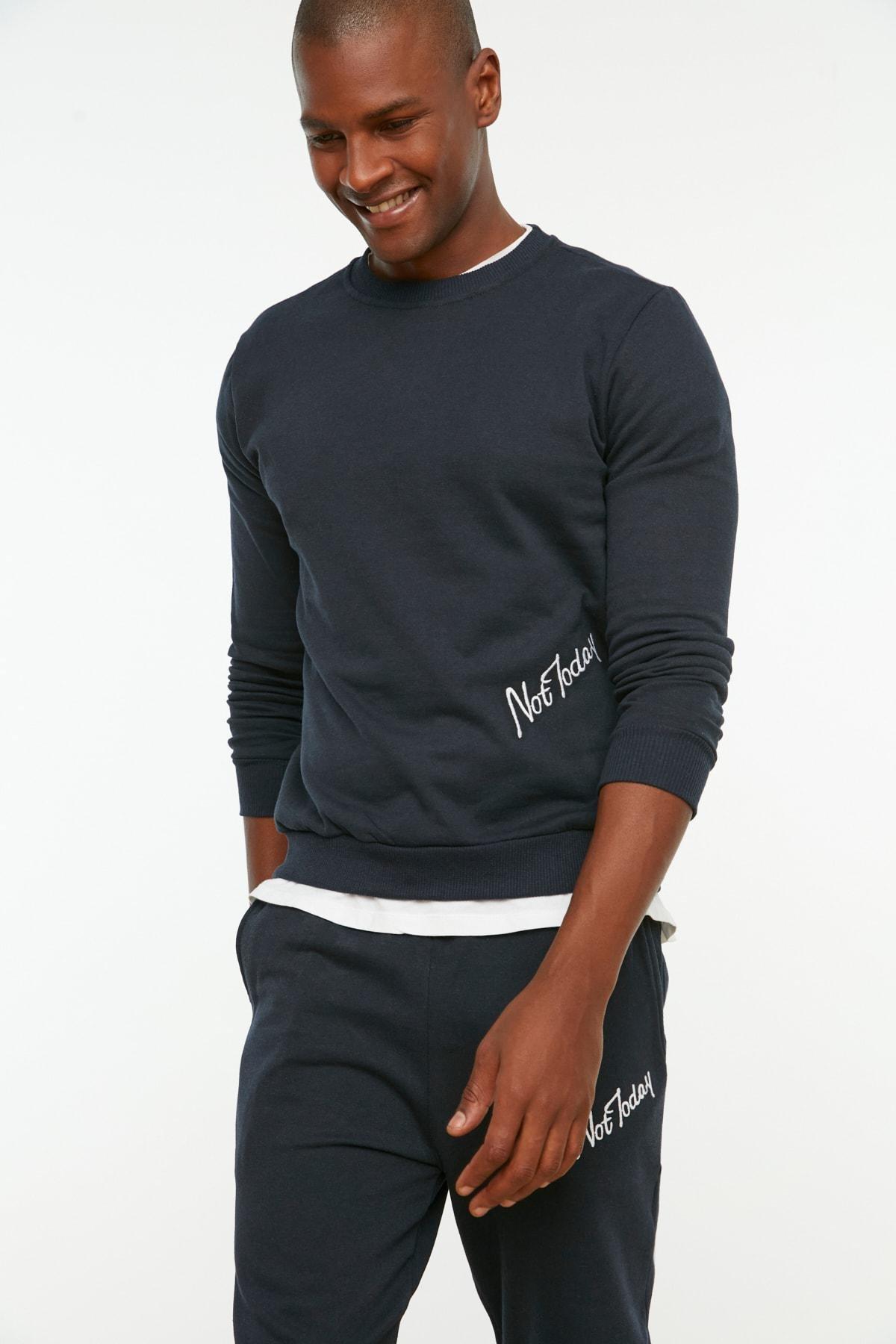 Trendyol - Navy Relaxed Sweatsuit