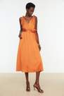 Trendyol - Orange A-Line Dress