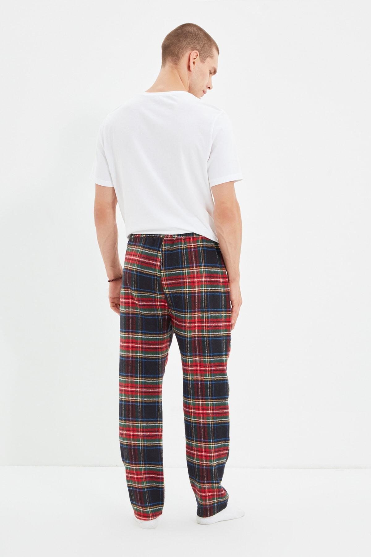 Multicolour Relaxed Pajama Bottoms, , large image number 2