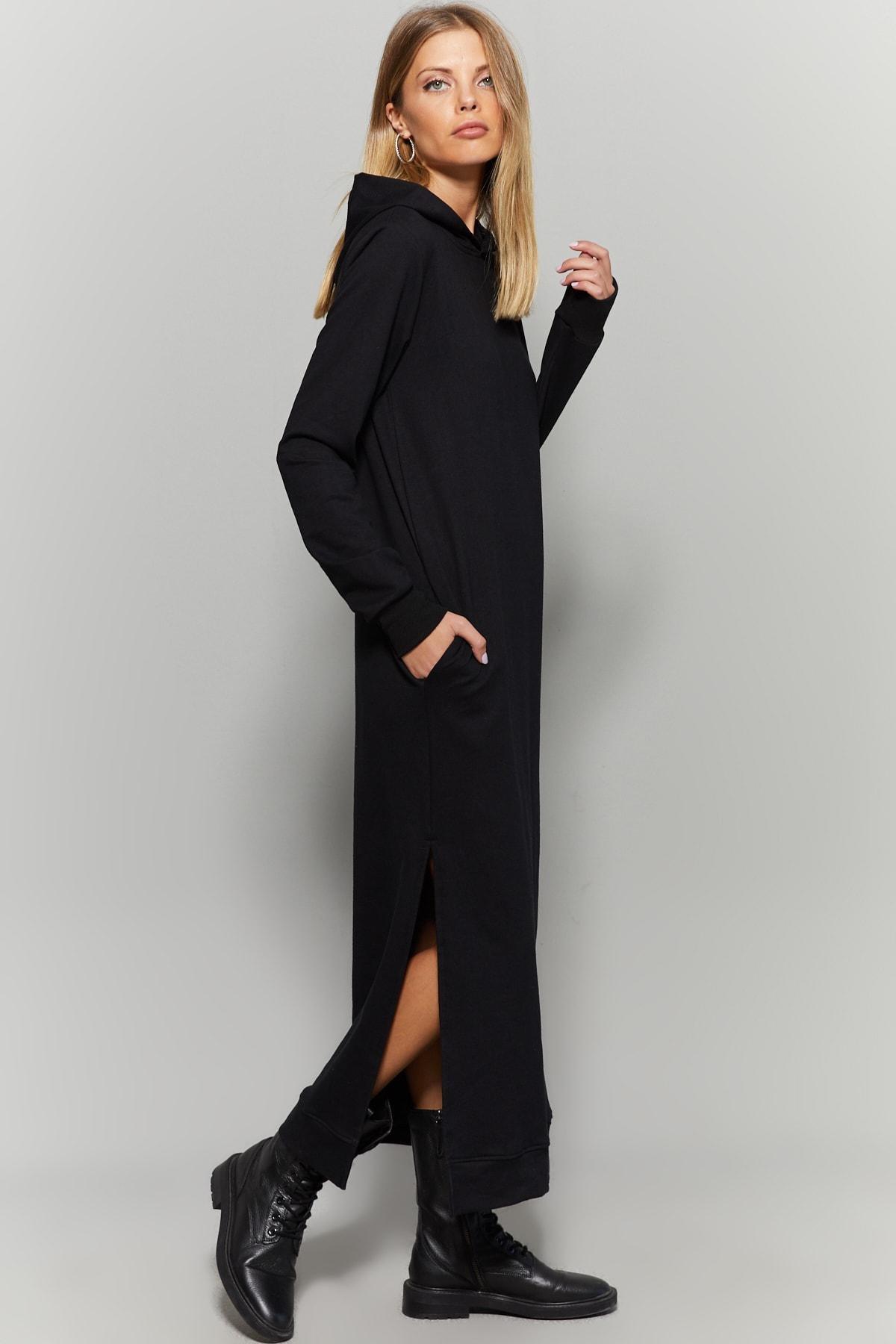 Black Pullover Dress, , large image number 1