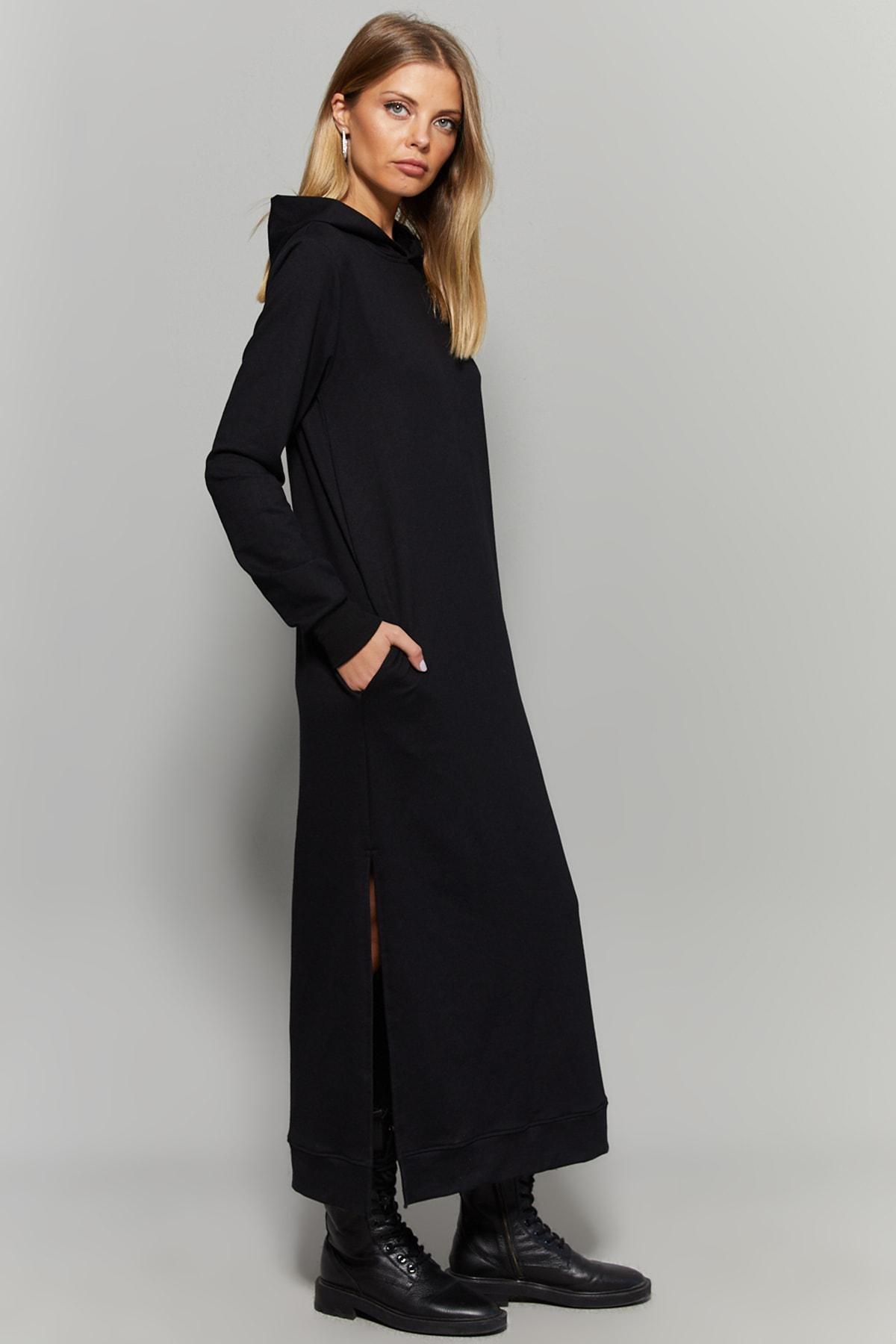 Black Pullover Dress, , large image number 3