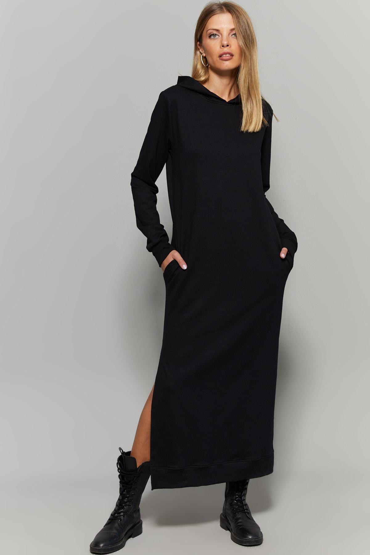 Black Pullover Dress, , large image number 4