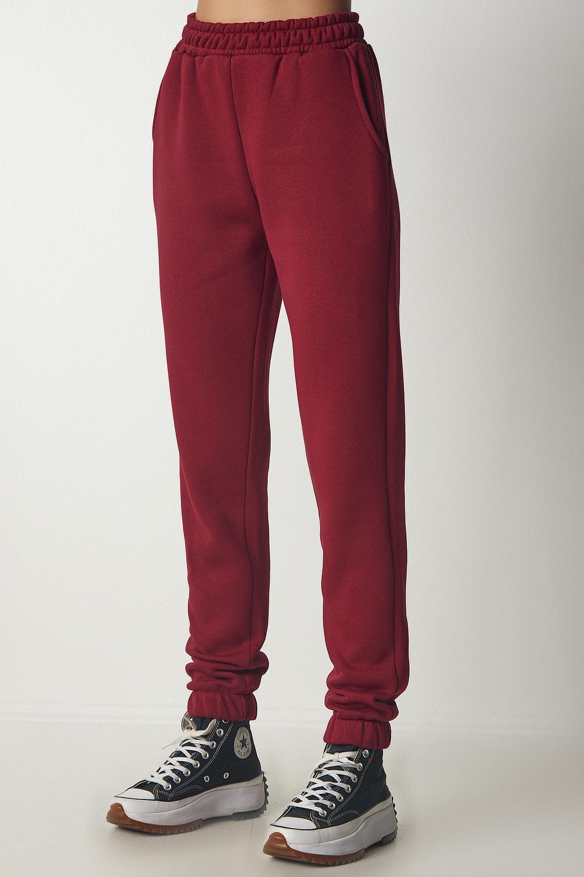 Burgundy Hooded Raspberry Tracksuit Set, , large image number 4