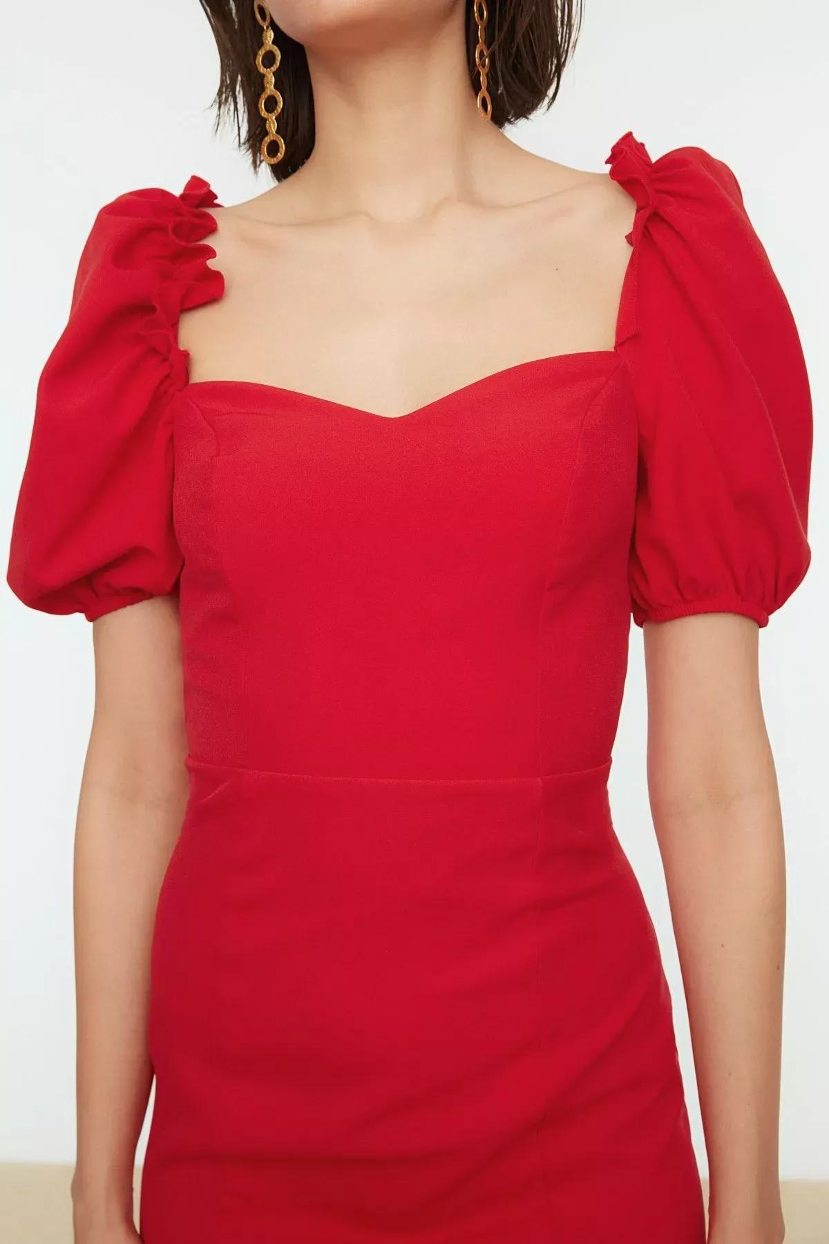 Red Sweetheart Dress, , large image number 3
