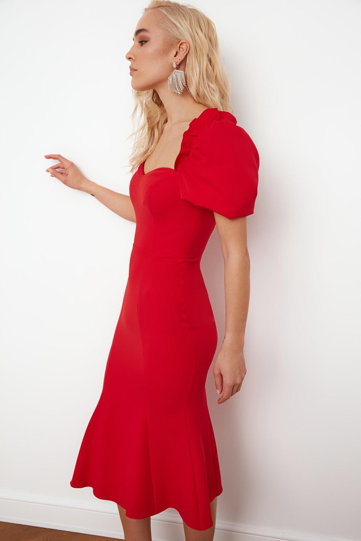 Red Sweetheart Dress, , large image number 8