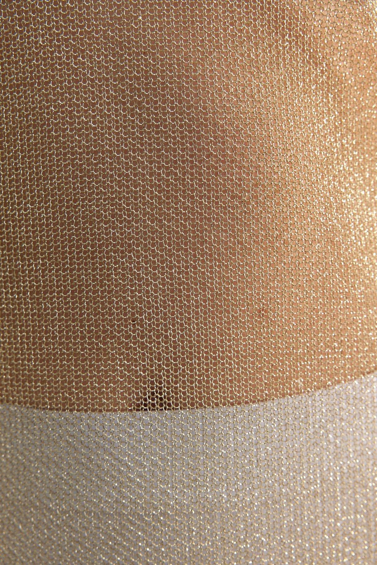 Gold Shift Dress, , large image number 4