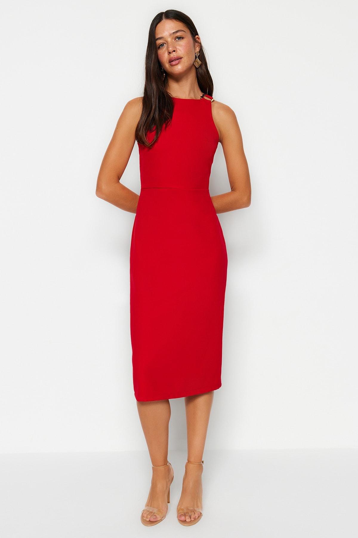 Red Bodycon Dress, , large image number 0