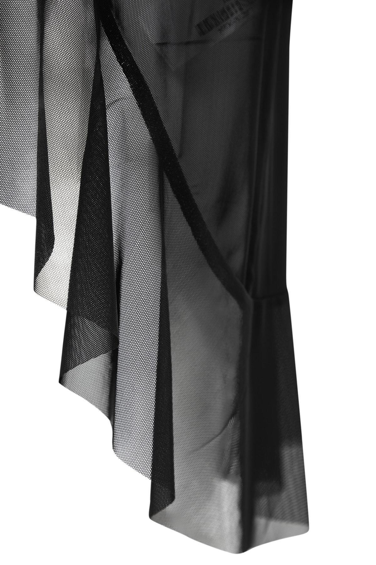 Trendyol - Black V-Neck Relaxed Kimono