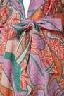 Trendyol - Multicolour Shawl Collar Floral Kimono