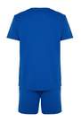 Trendyol - Blue Waffle Knitted Pyjamas Set