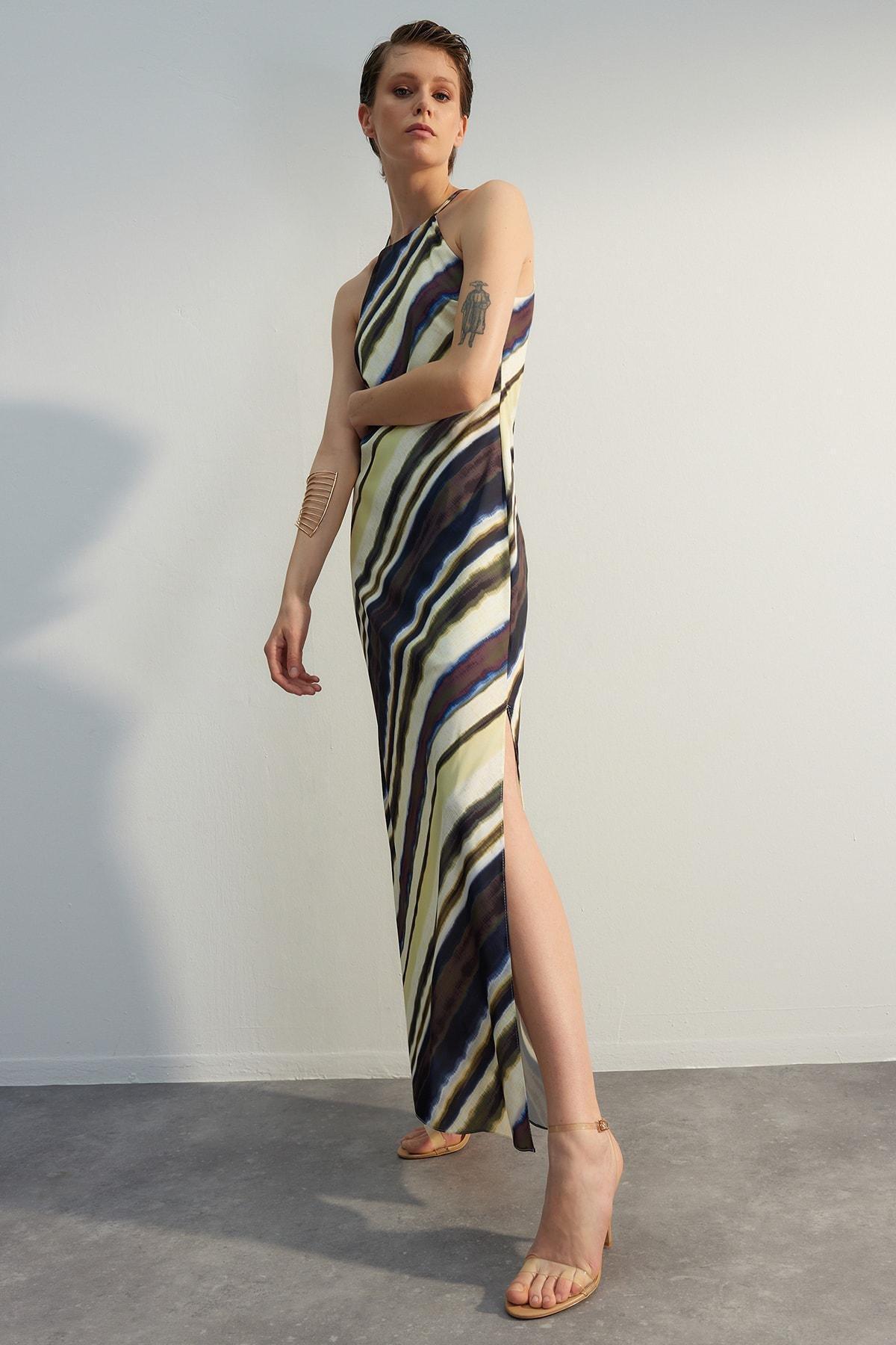Multicolour Animal Print Shift Dress, , large image number 0