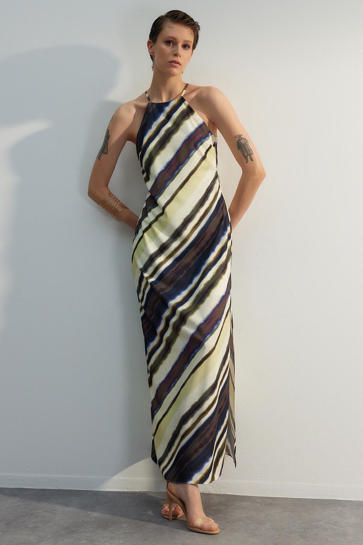 Multicolour Animal Print Shift Dress, , large image number 1