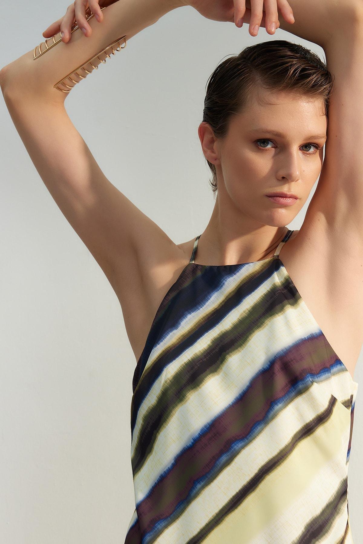 Multicolour Animal Print Shift Dress, , large image number 2