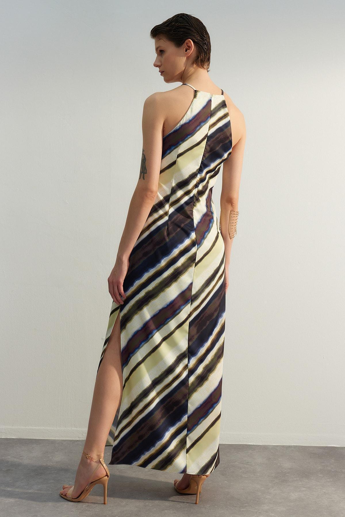 Multicolour Animal Print Shift Dress, , large image number 4