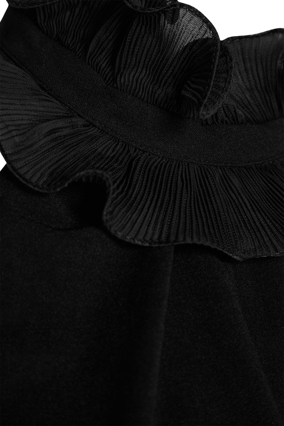 Black Printed Blouse, , large image number 6