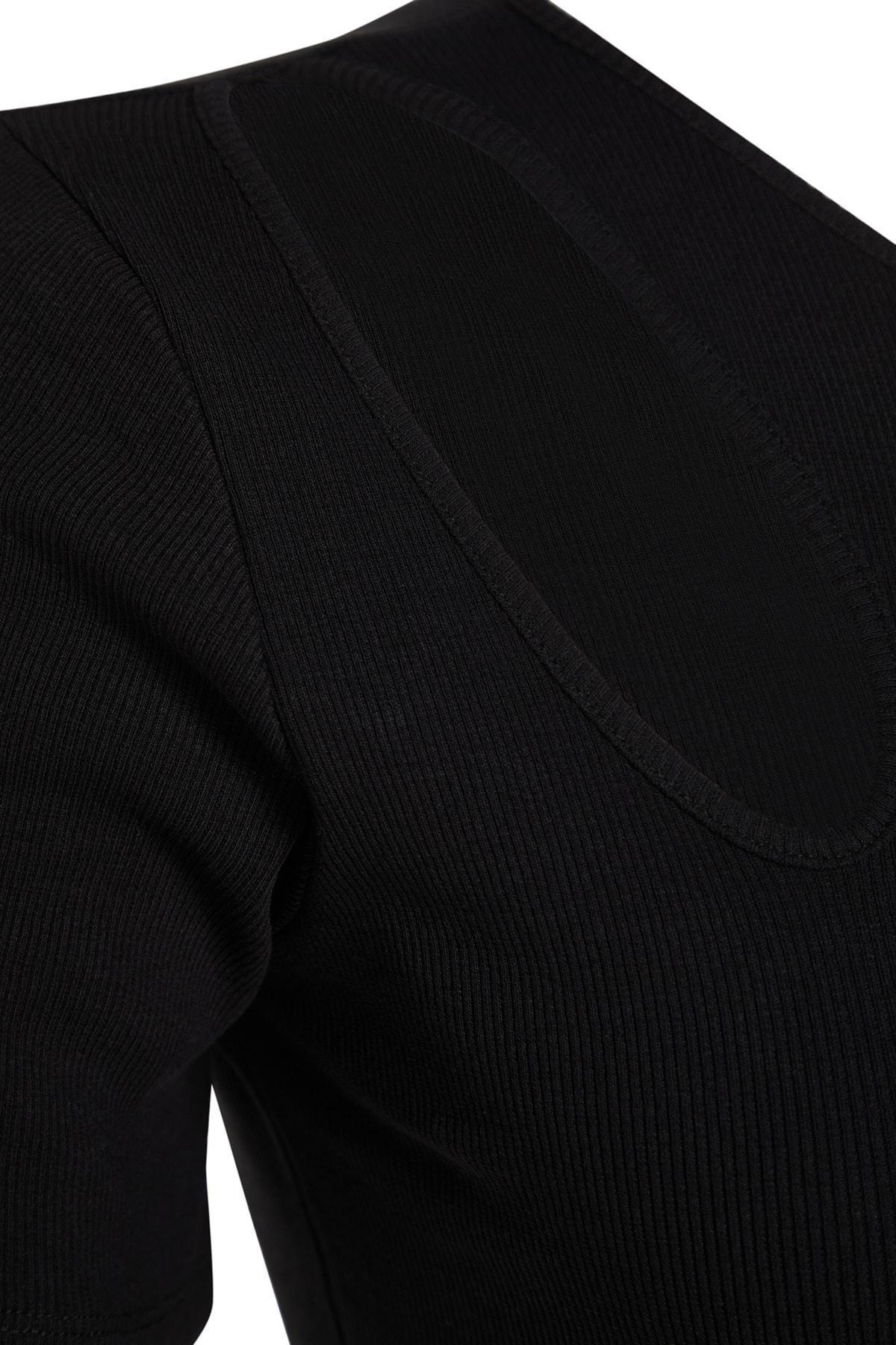 Black Mermaid Plus Size Dress, , large image number 5