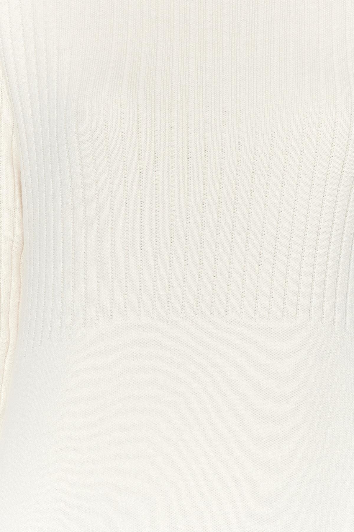 Cream Shift Dress, , large image number 3