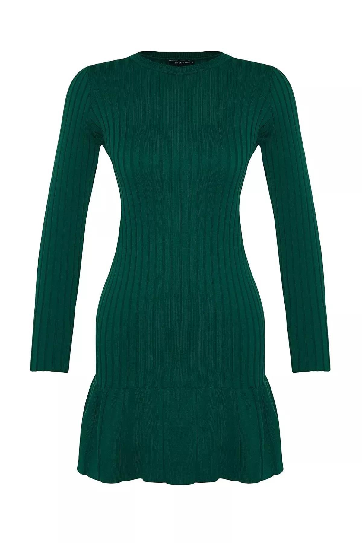 Green A-Line Dress, , large image number 5