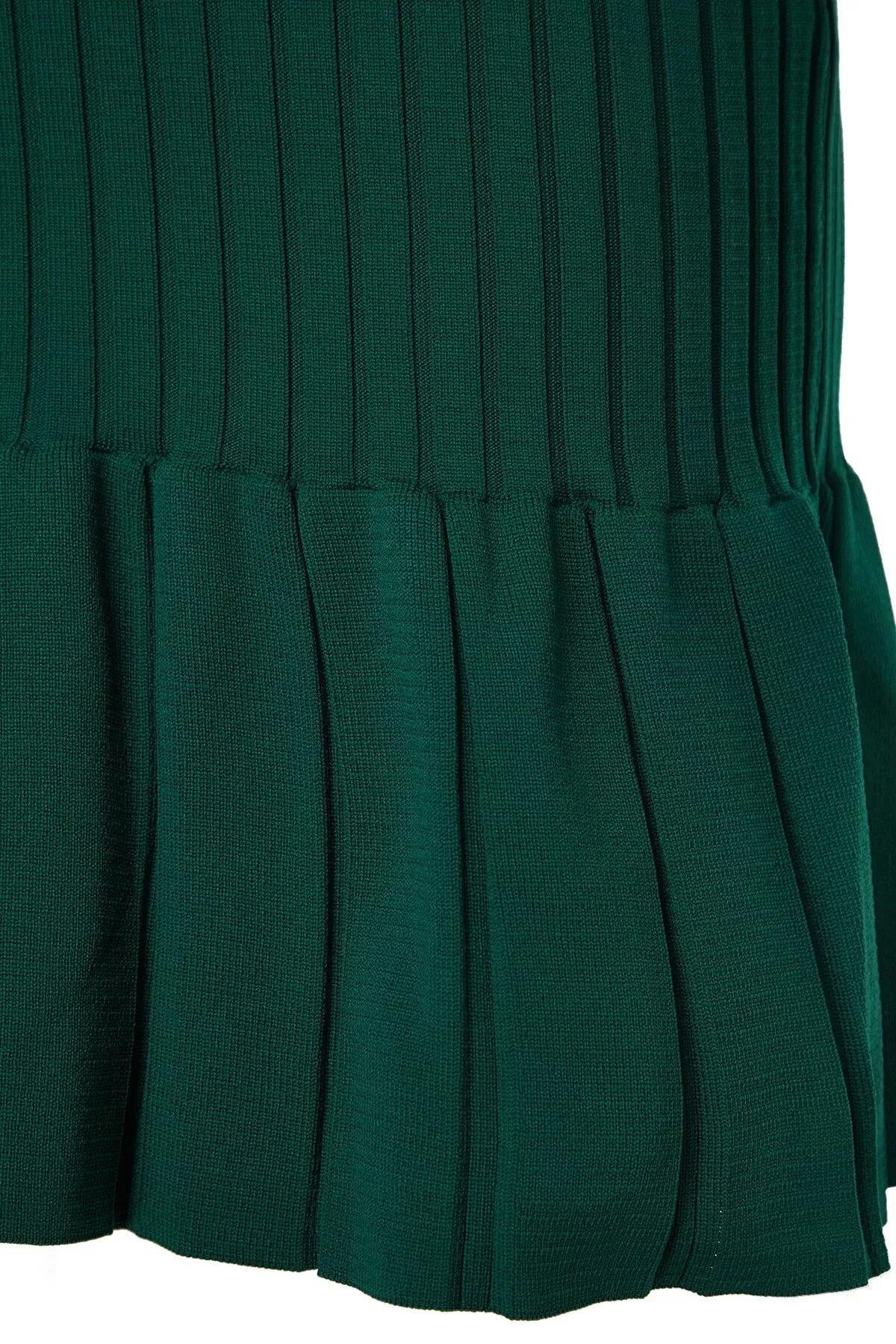 Green A-Line Dress, , large image number 6
