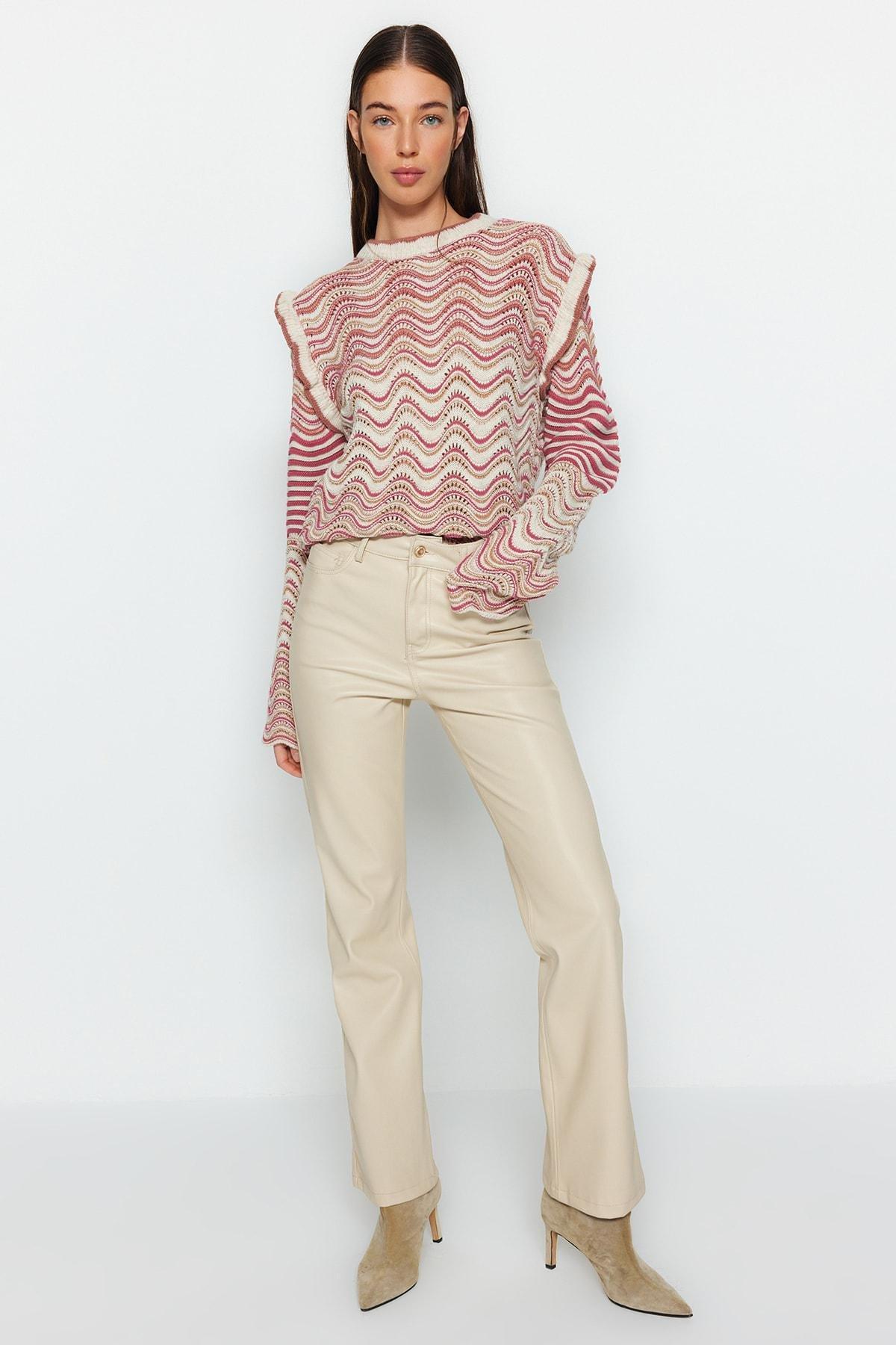 Beige colour outlet sweater