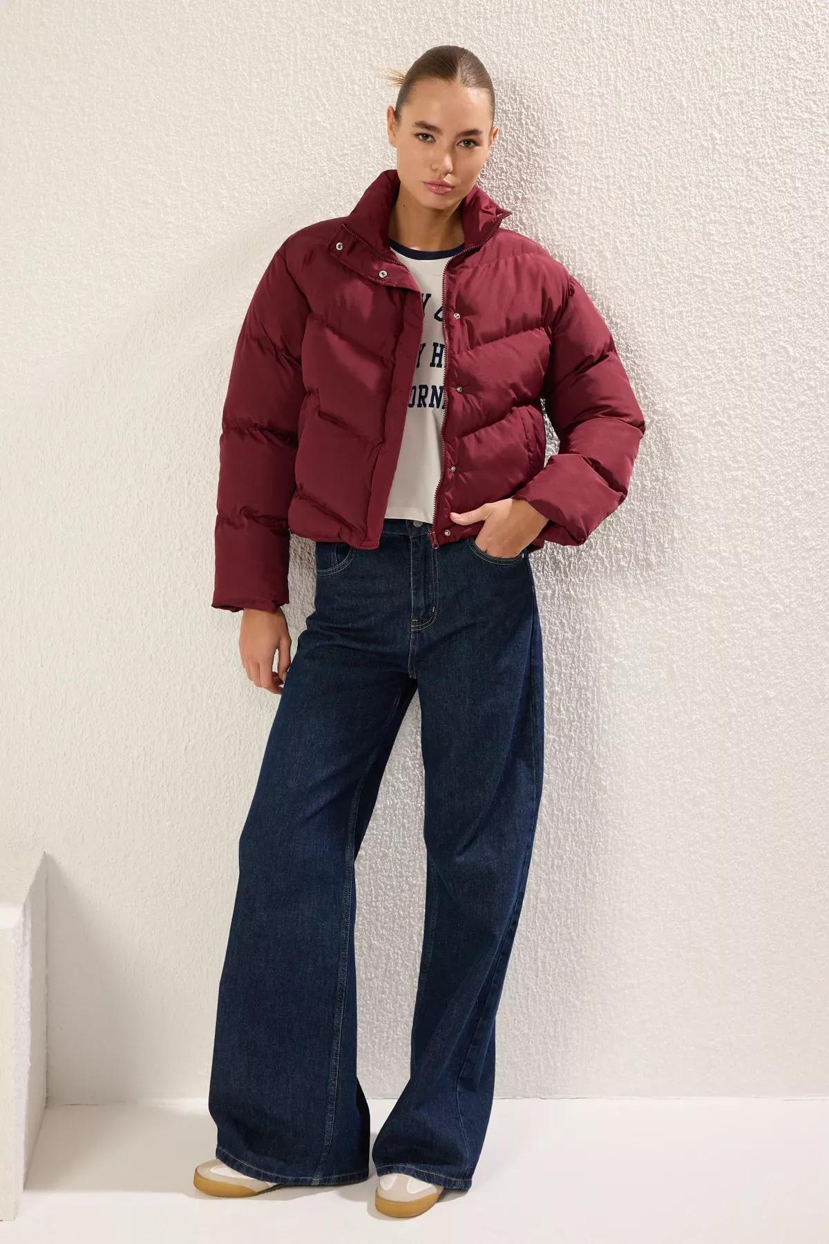 Red Regular Coat, , large image number 0