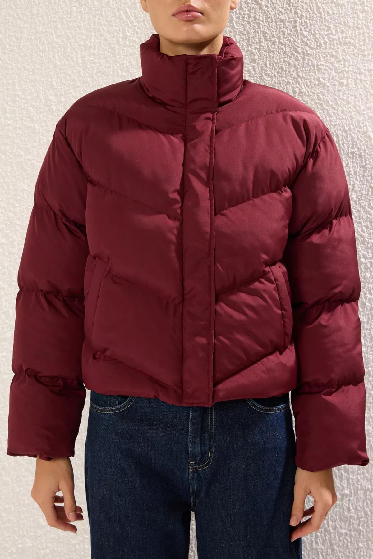 Red Regular Coat, , large image number 2