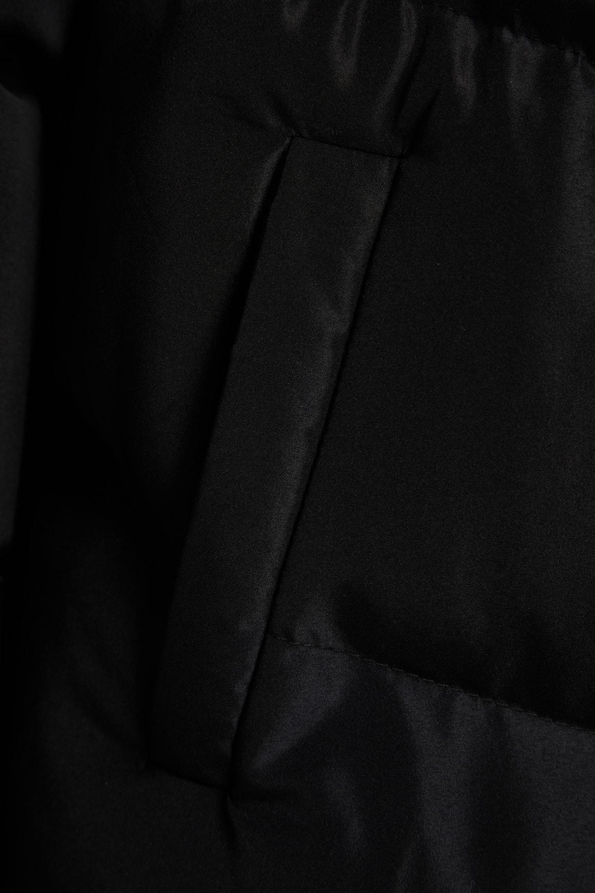 Black Puffer Jacket, , large image number 6