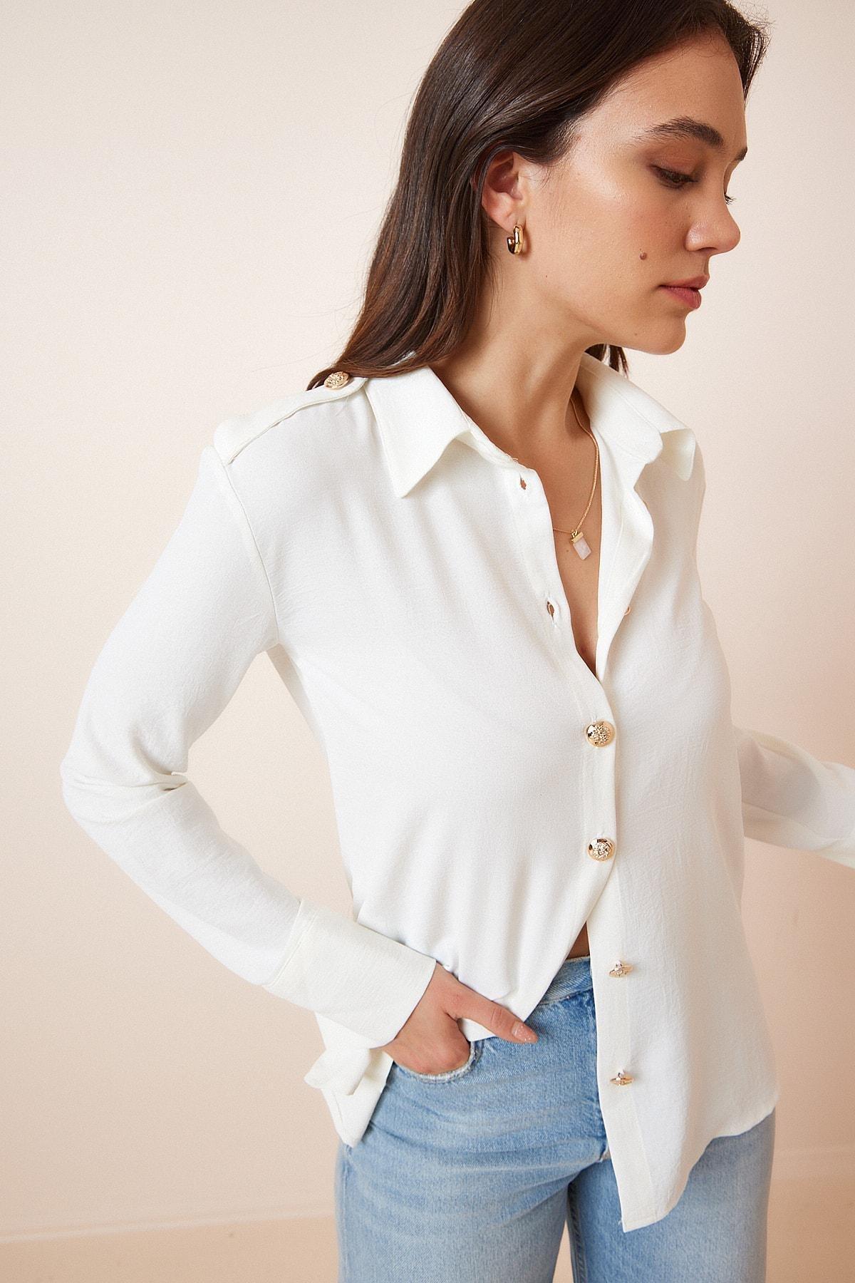 White Regular Shirt, White, large image number 1