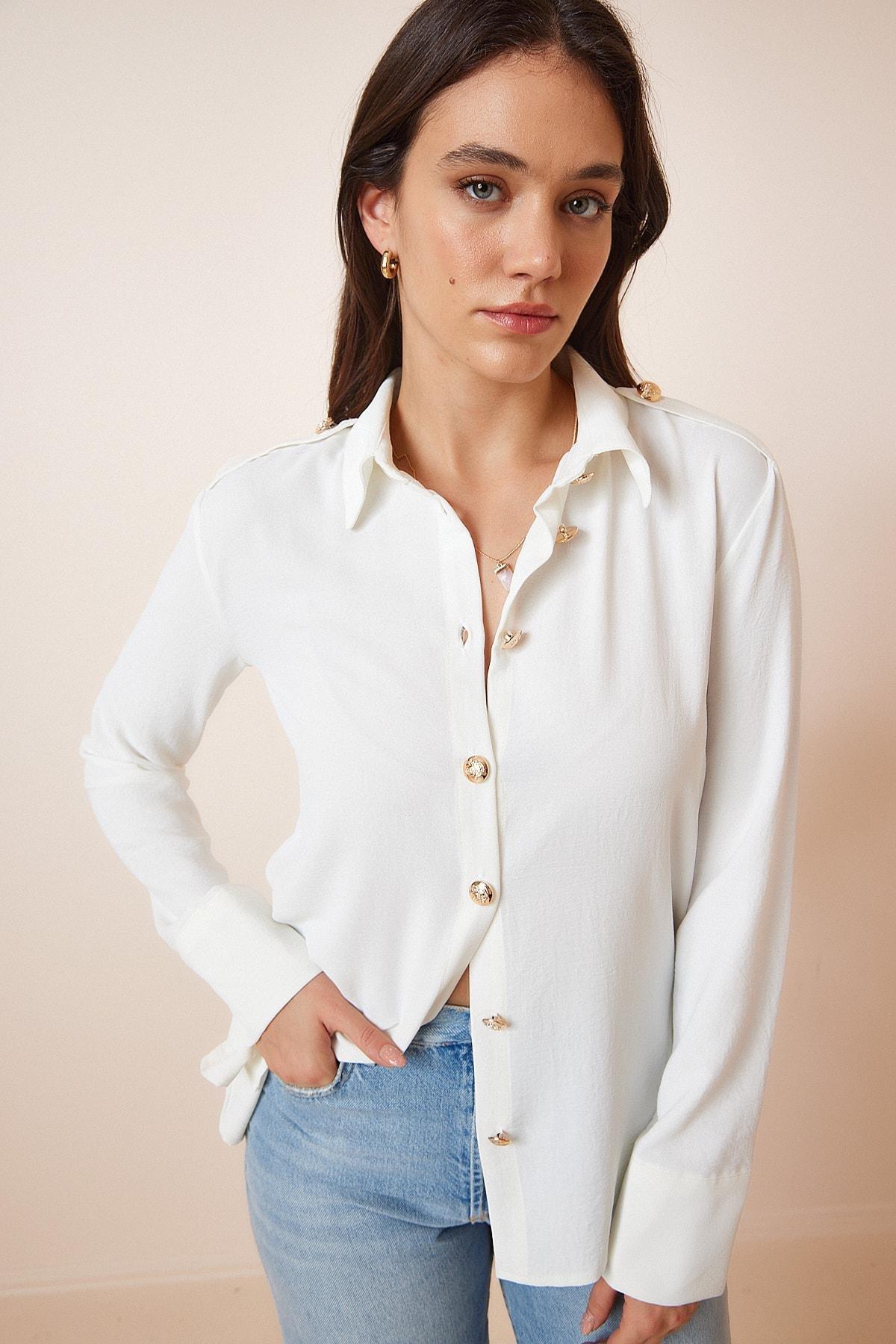 White Regular Shirt, White, large image number 2