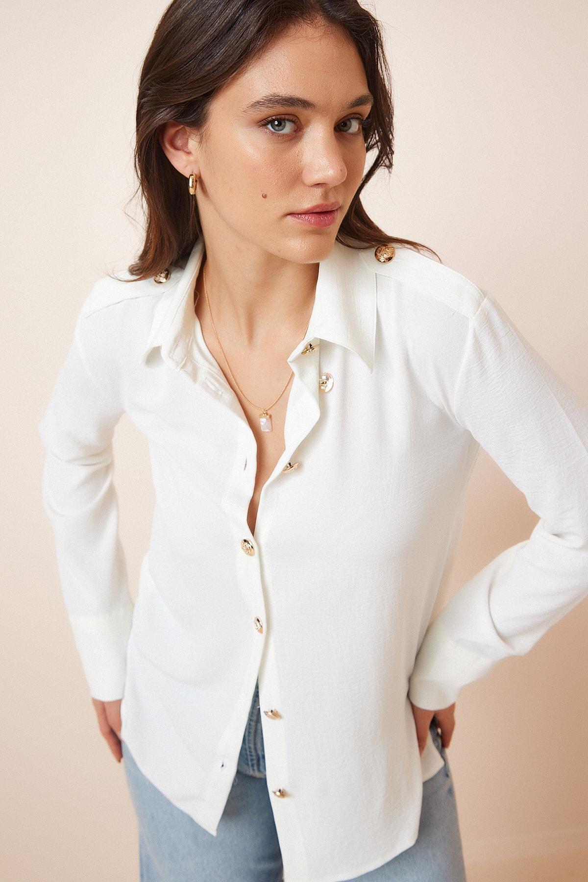 White Regular Shirt, White, large image number 3