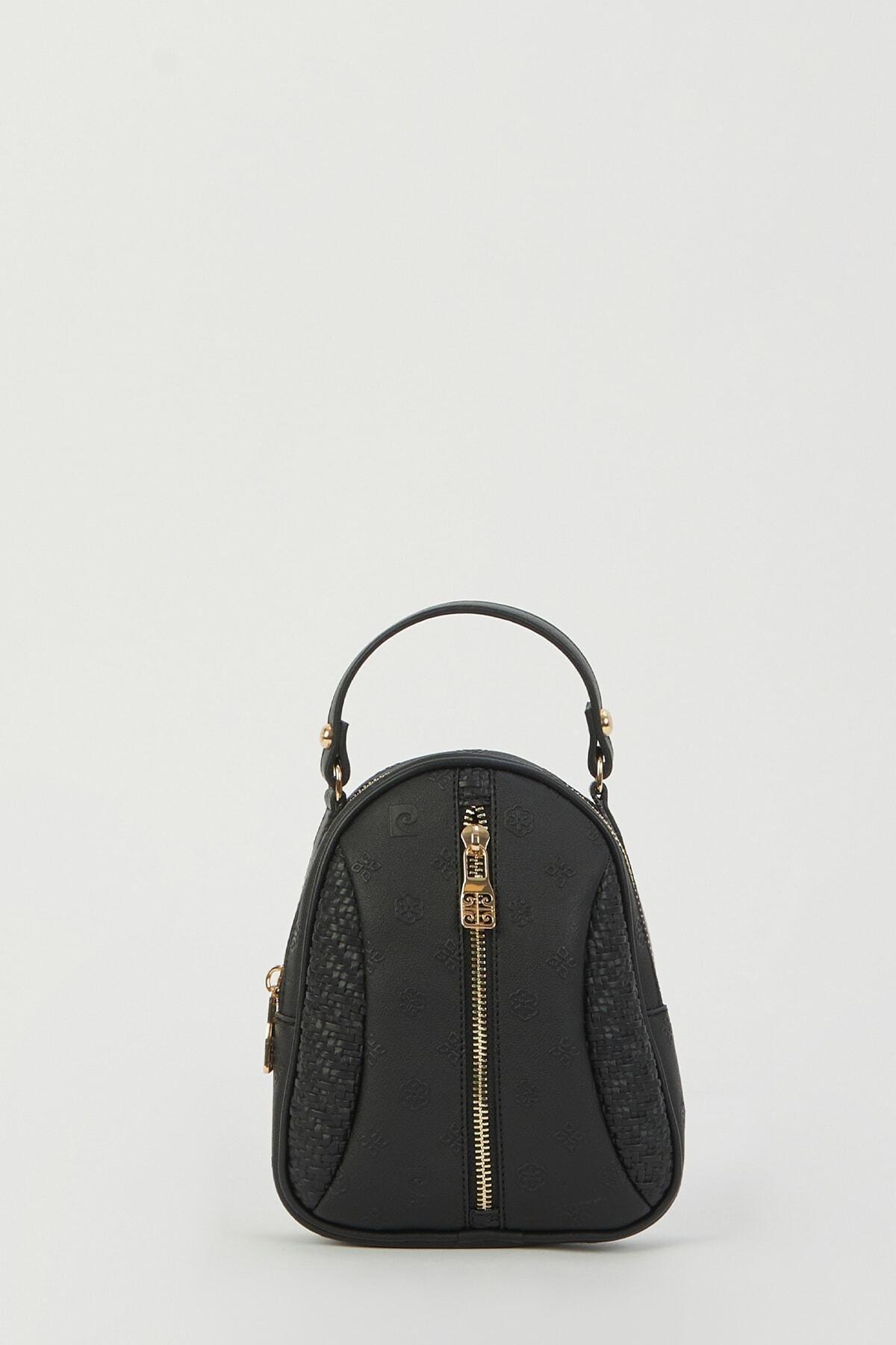 Black Print Shoulder Bag, C101_6836, large image number 2