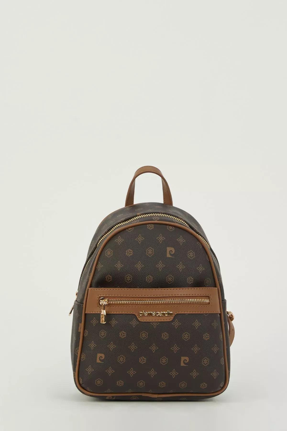 Brown monogram backpack, C101_6854, large image number 1