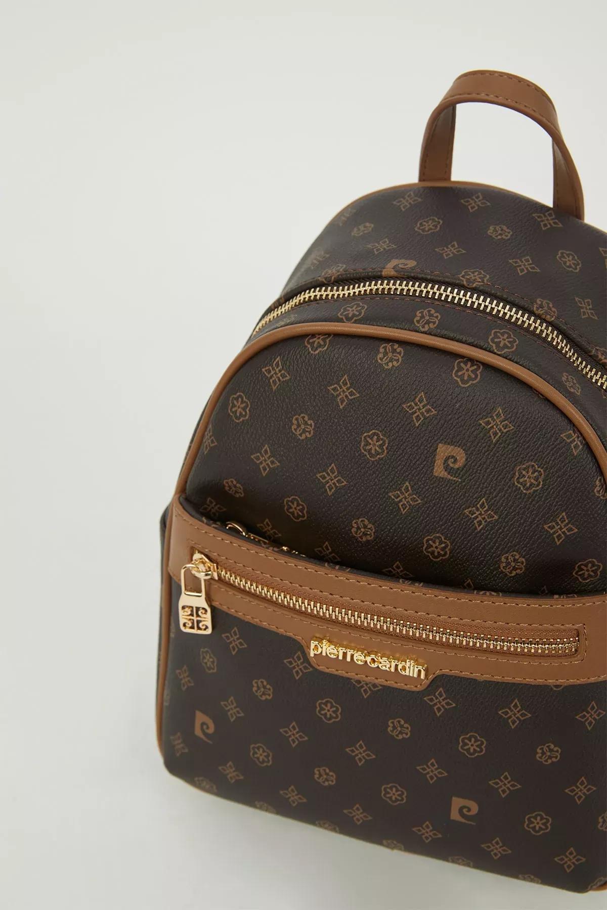 Brown monogram backpack, C101_6854, large image number 2