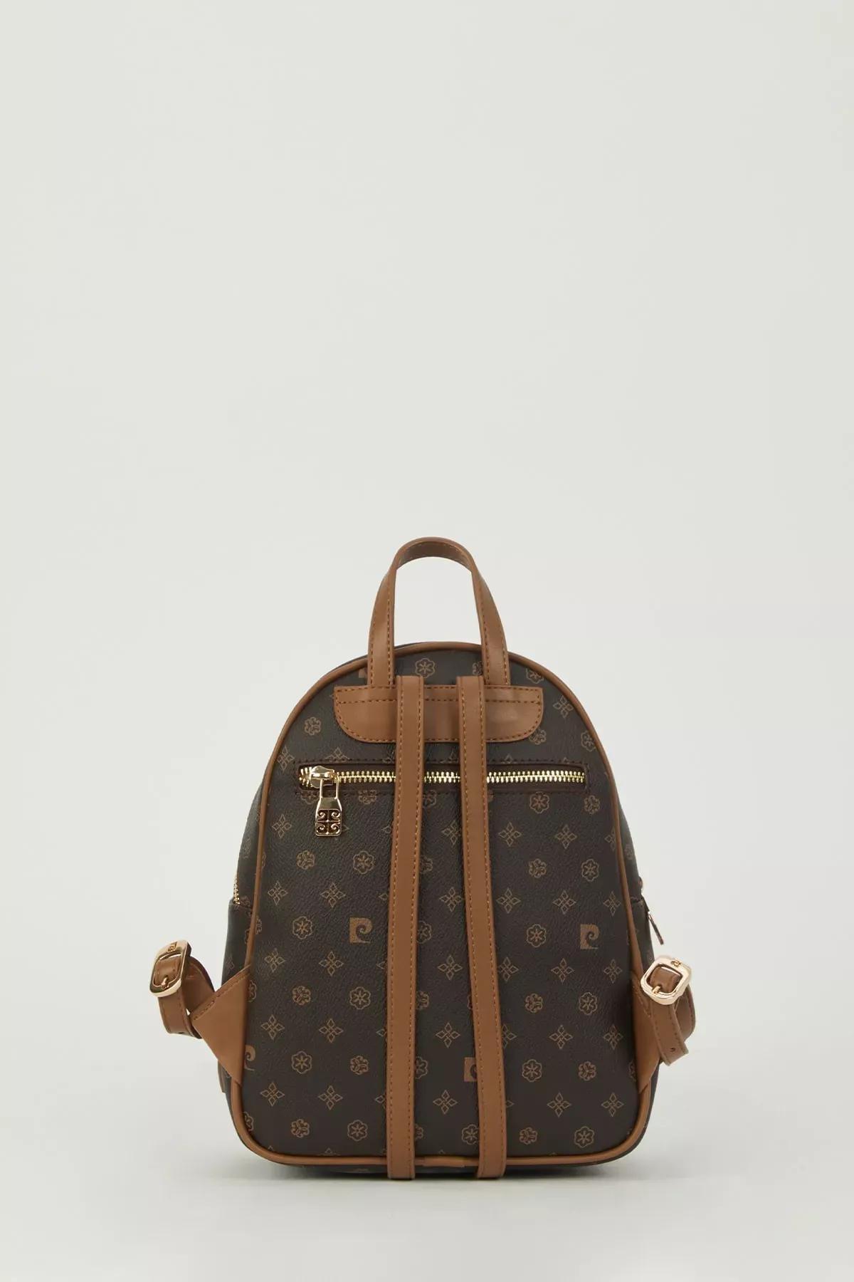 Brown monogram backpack, C101_6854, large image number 4