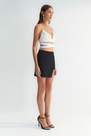 Trendyol - Black Asymmetric Mini Skirt