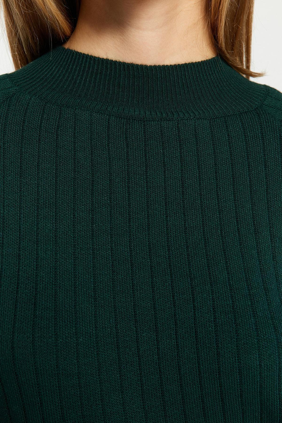 Green Crop Knitwear Co-Ord Set, , large image number 3