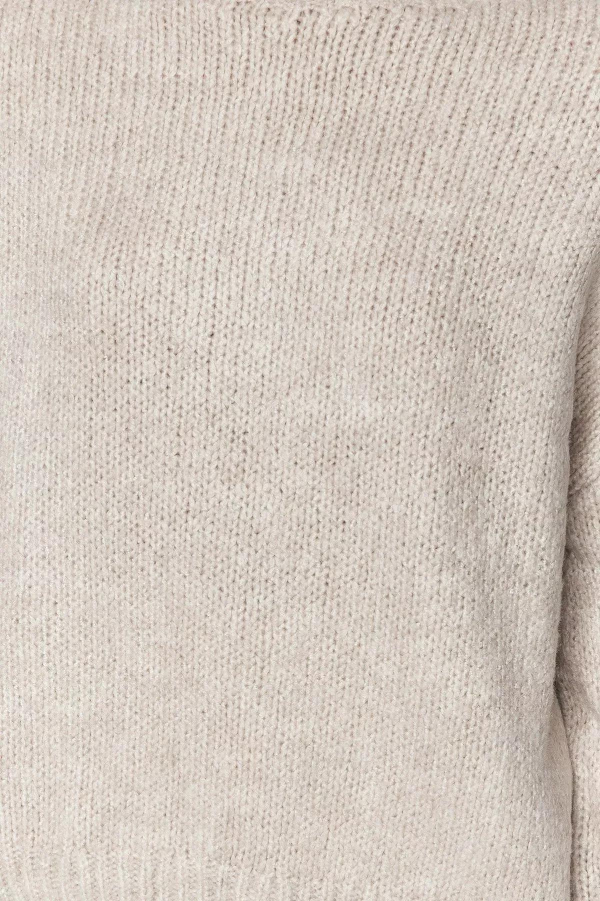 Cream Regular Sweater, Rock, large image number 3