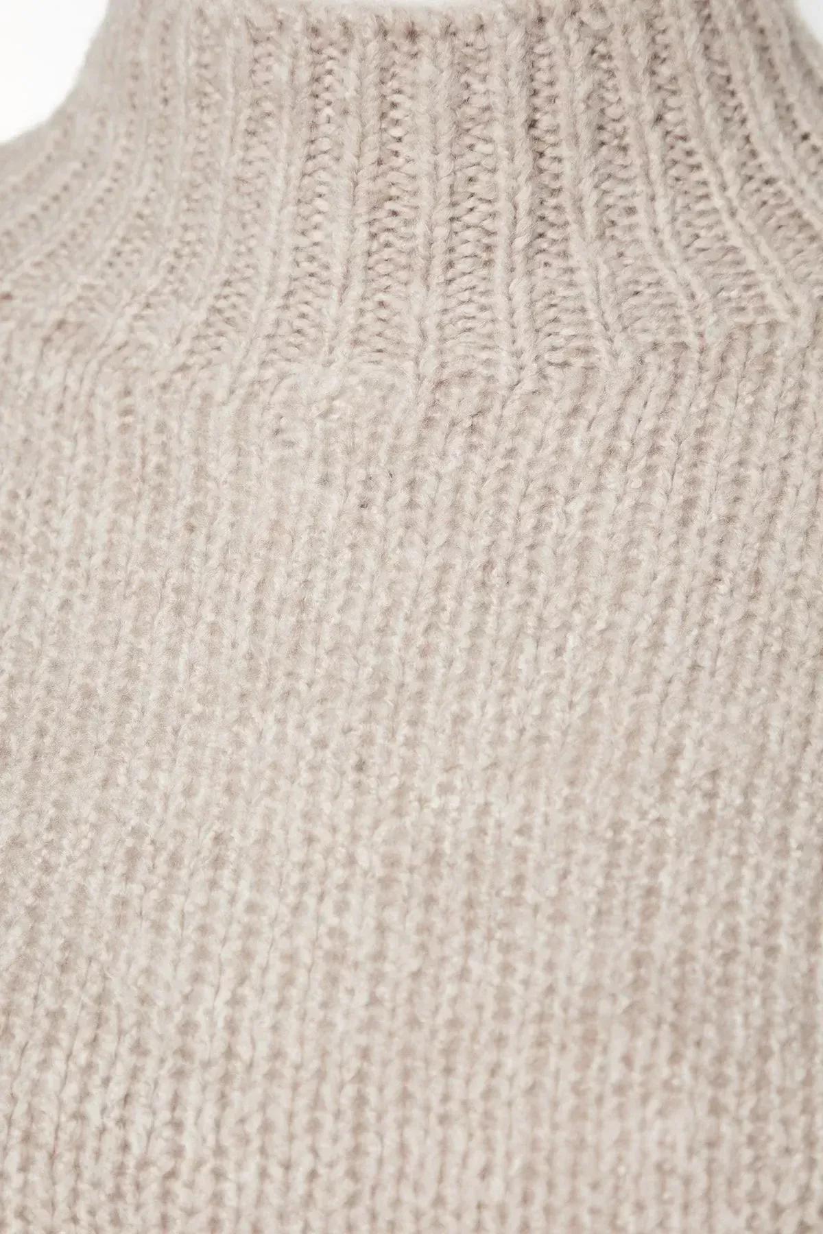 Cream Regular Sweater, Rock, large image number 6