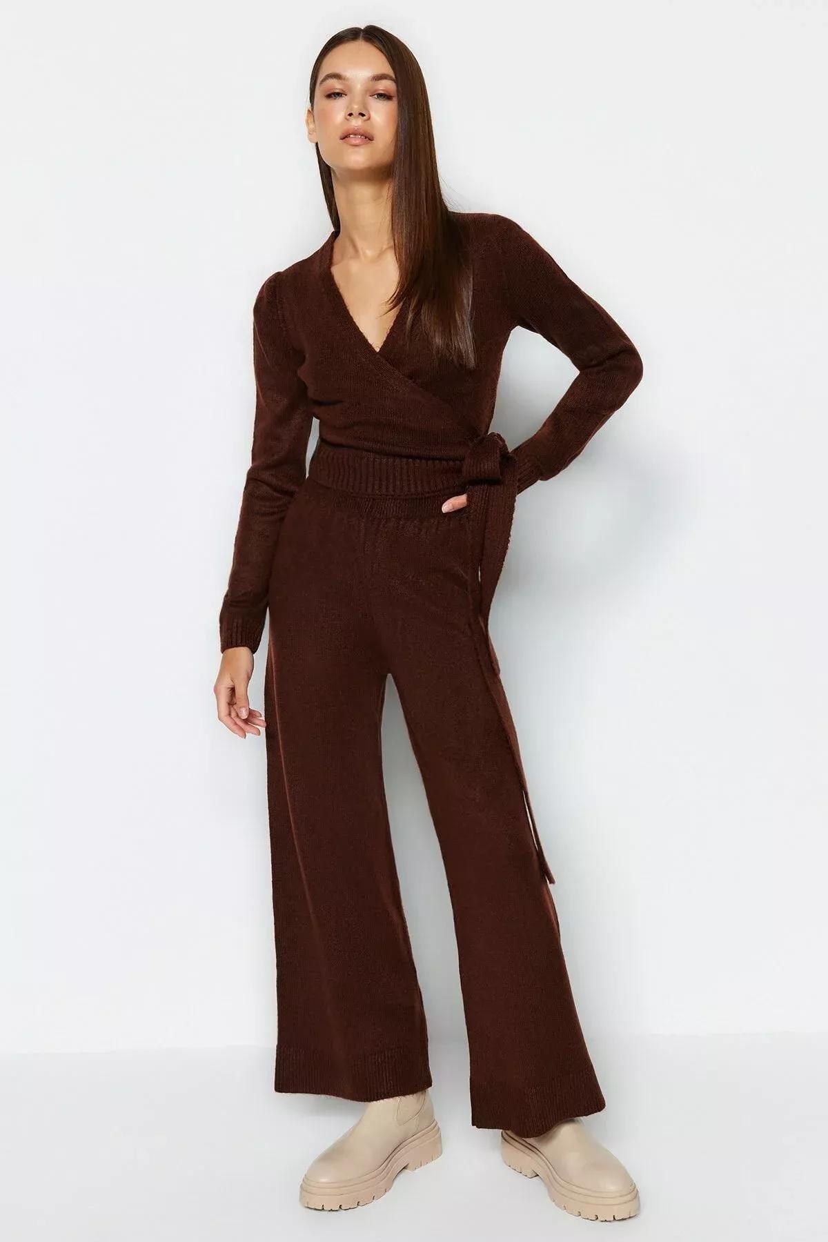 Brown Oversize Co-Ord Set, Brown, large image number 2