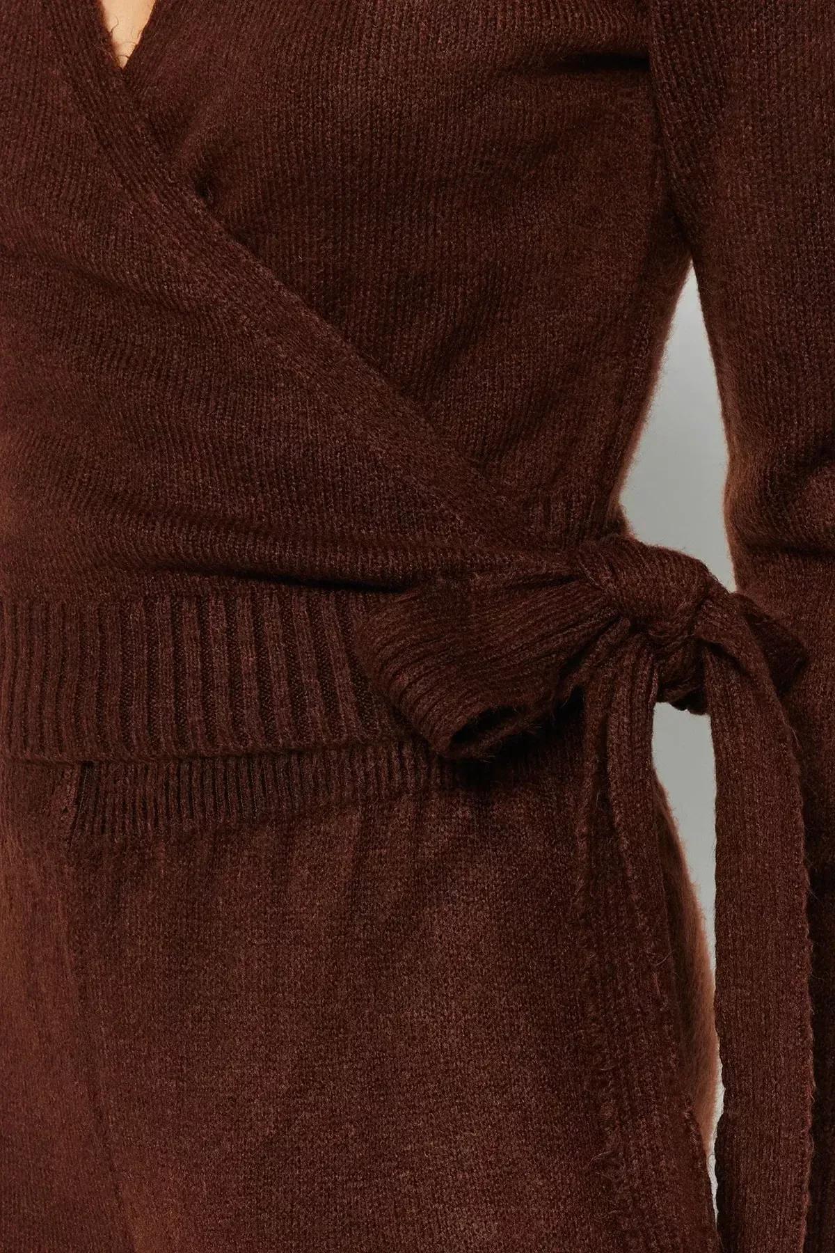 Brown Oversize Co-Ord Set, Brown, large image number 4