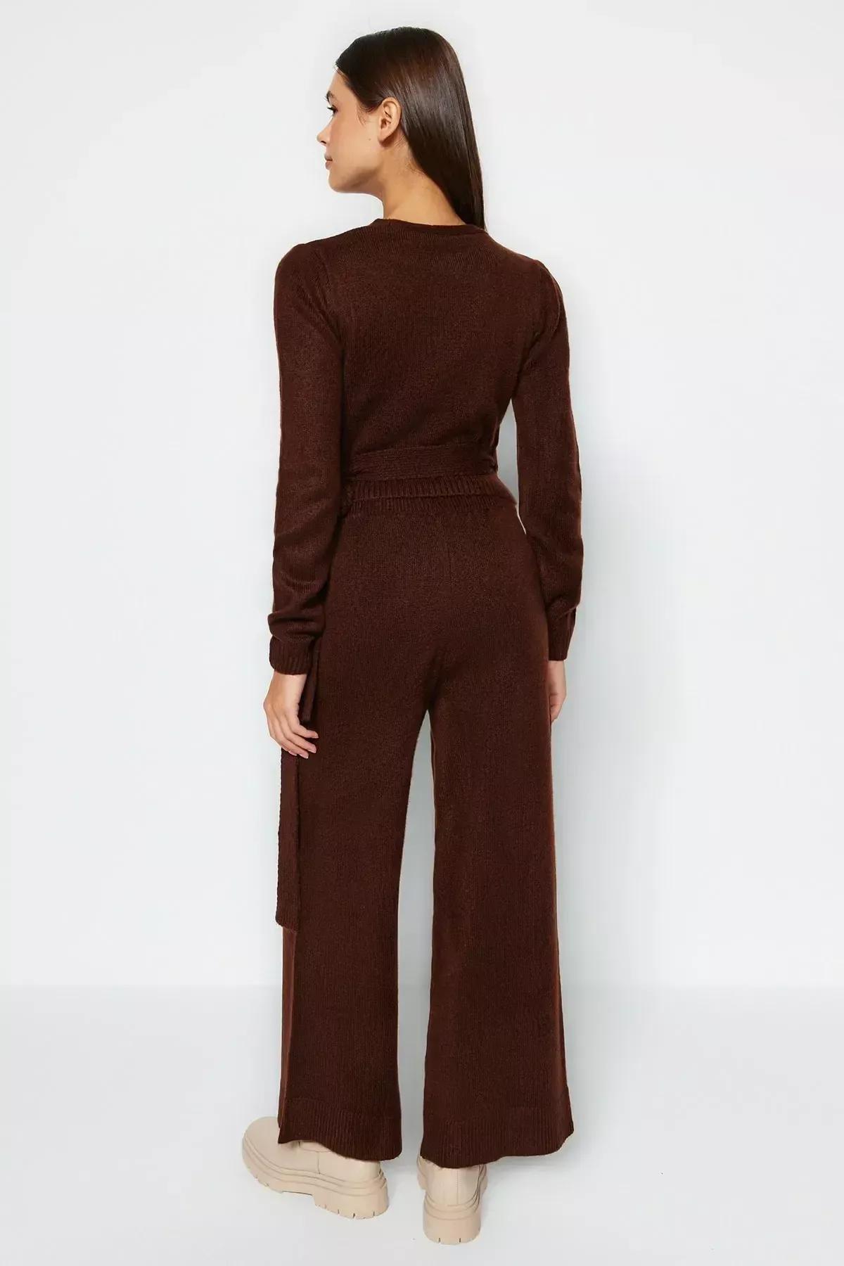 Brown Oversize Co-Ord Set, Brown, large image number 5