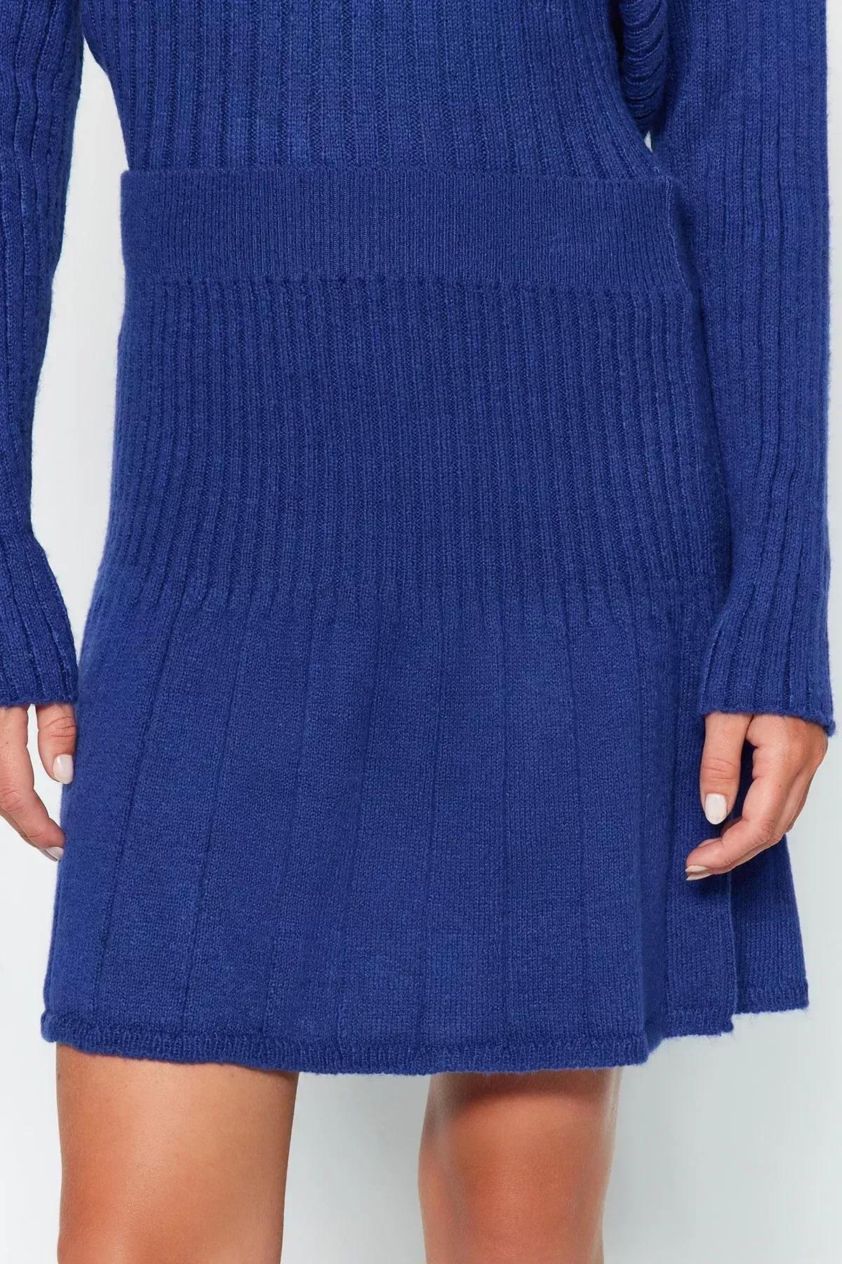 Navy Oversize Co-Ord Set, Sax, large image number 4