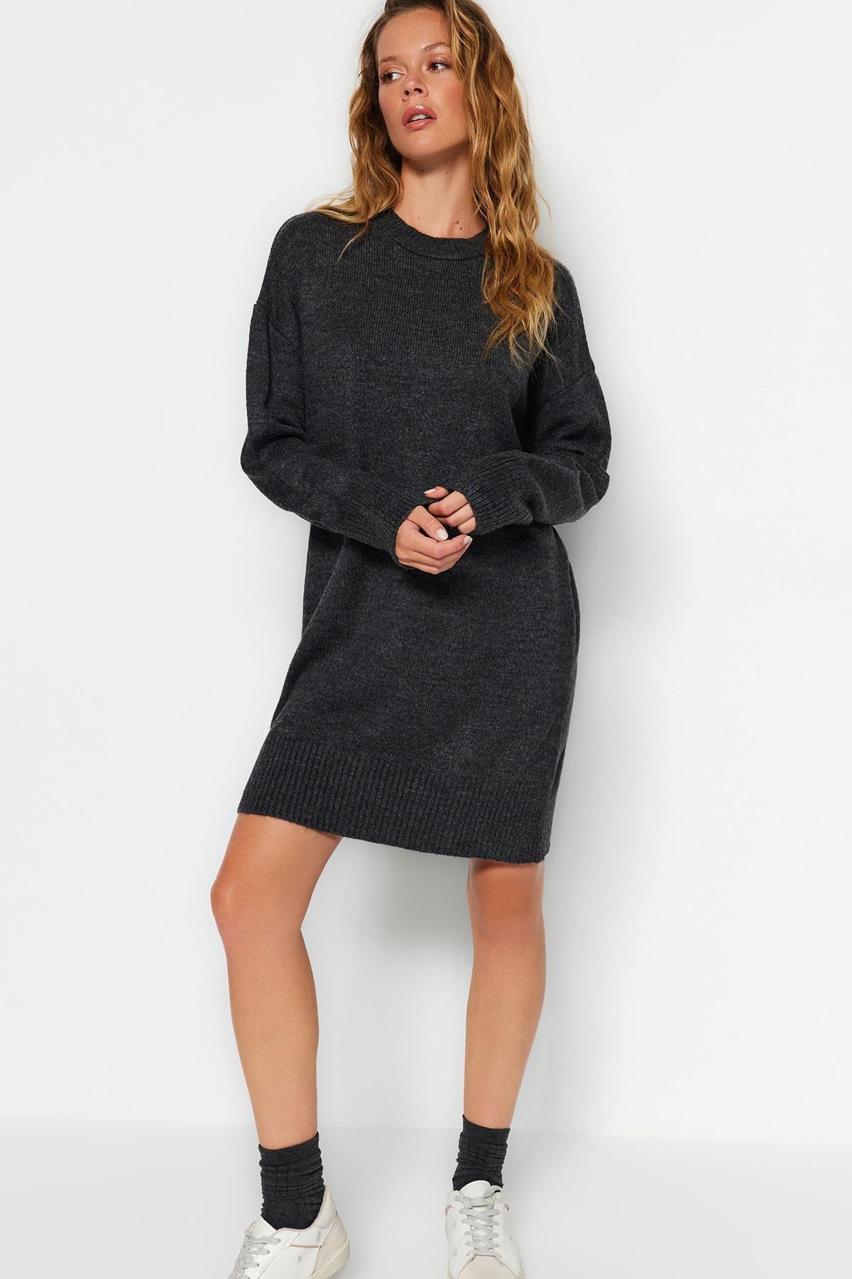 Grey Shift Dress, , large image number 0