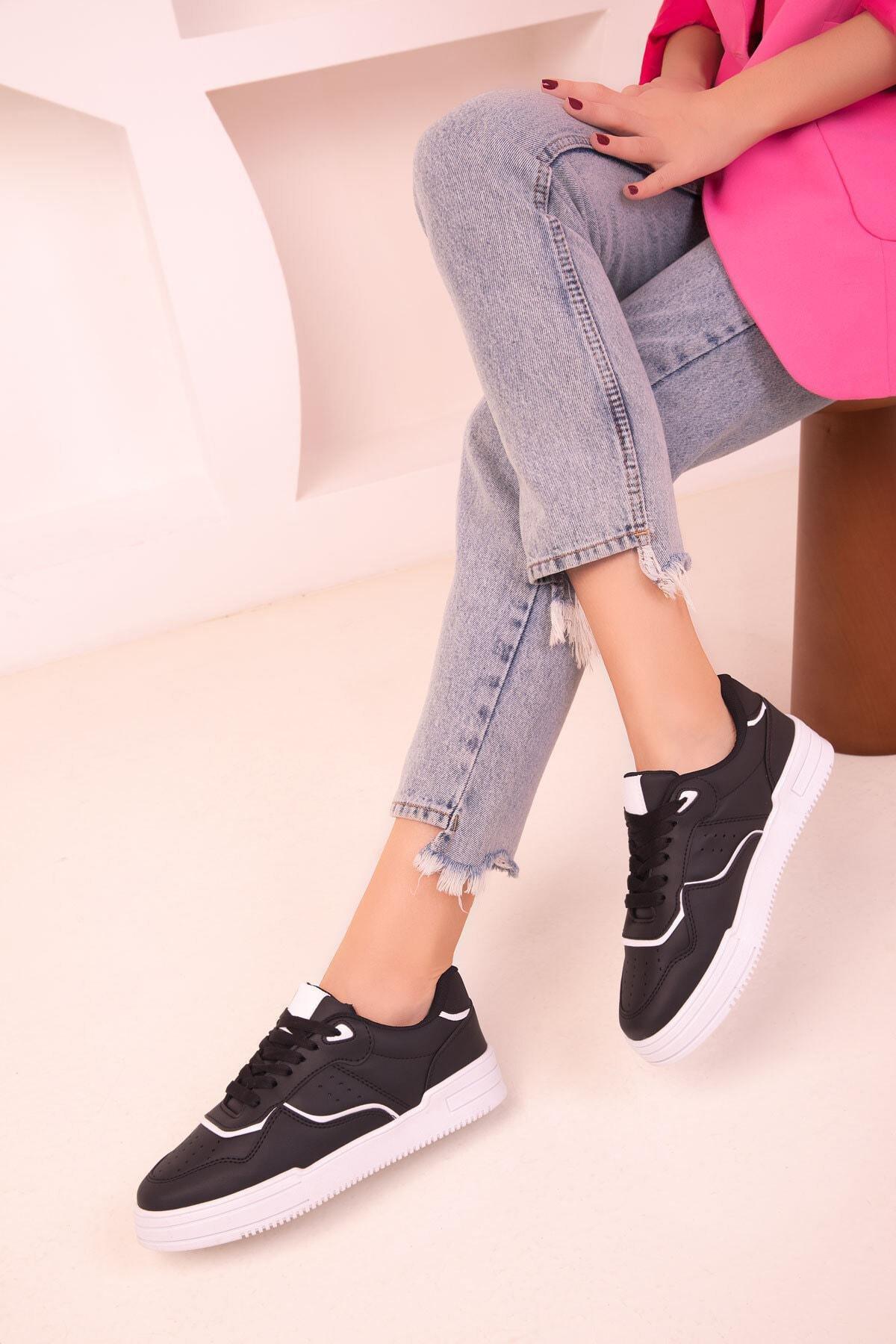 Black And White Sneakers, , large image number 0