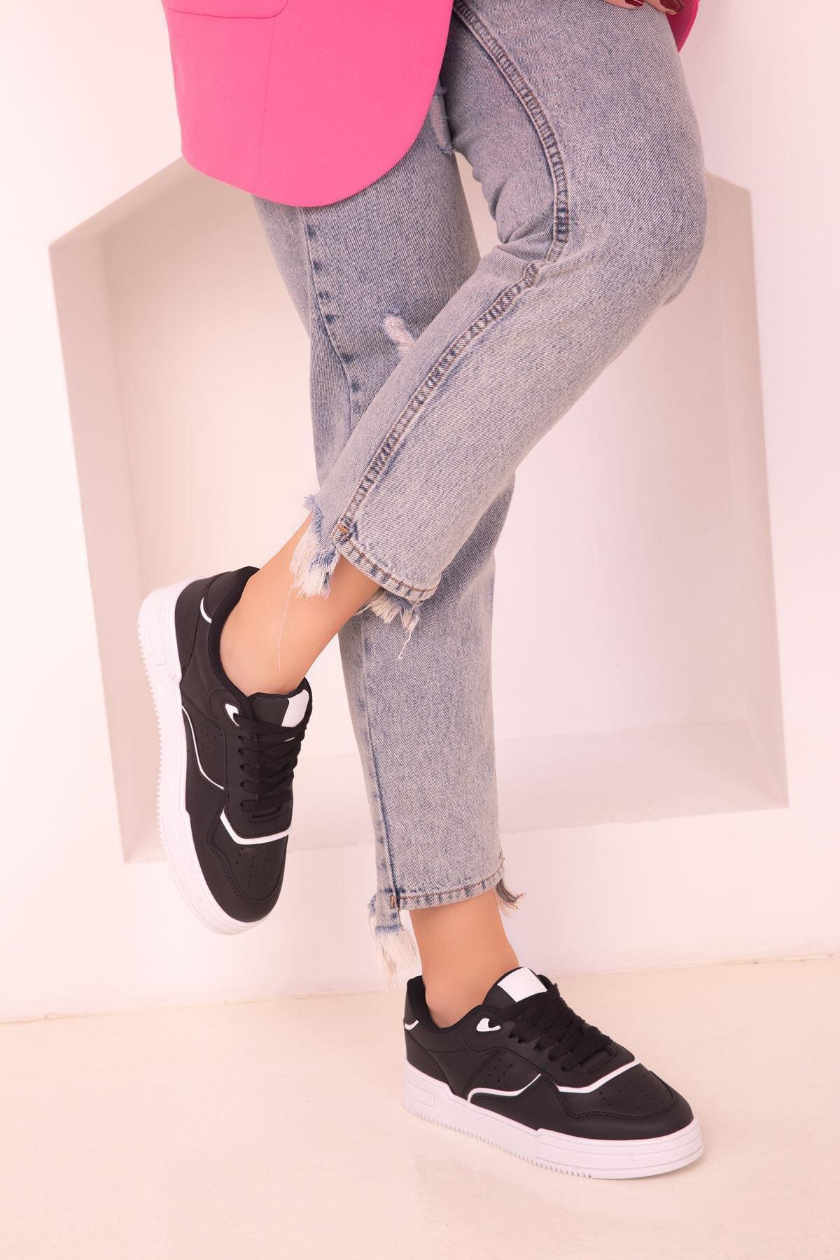 Black And White Sneakers, , large image number 1