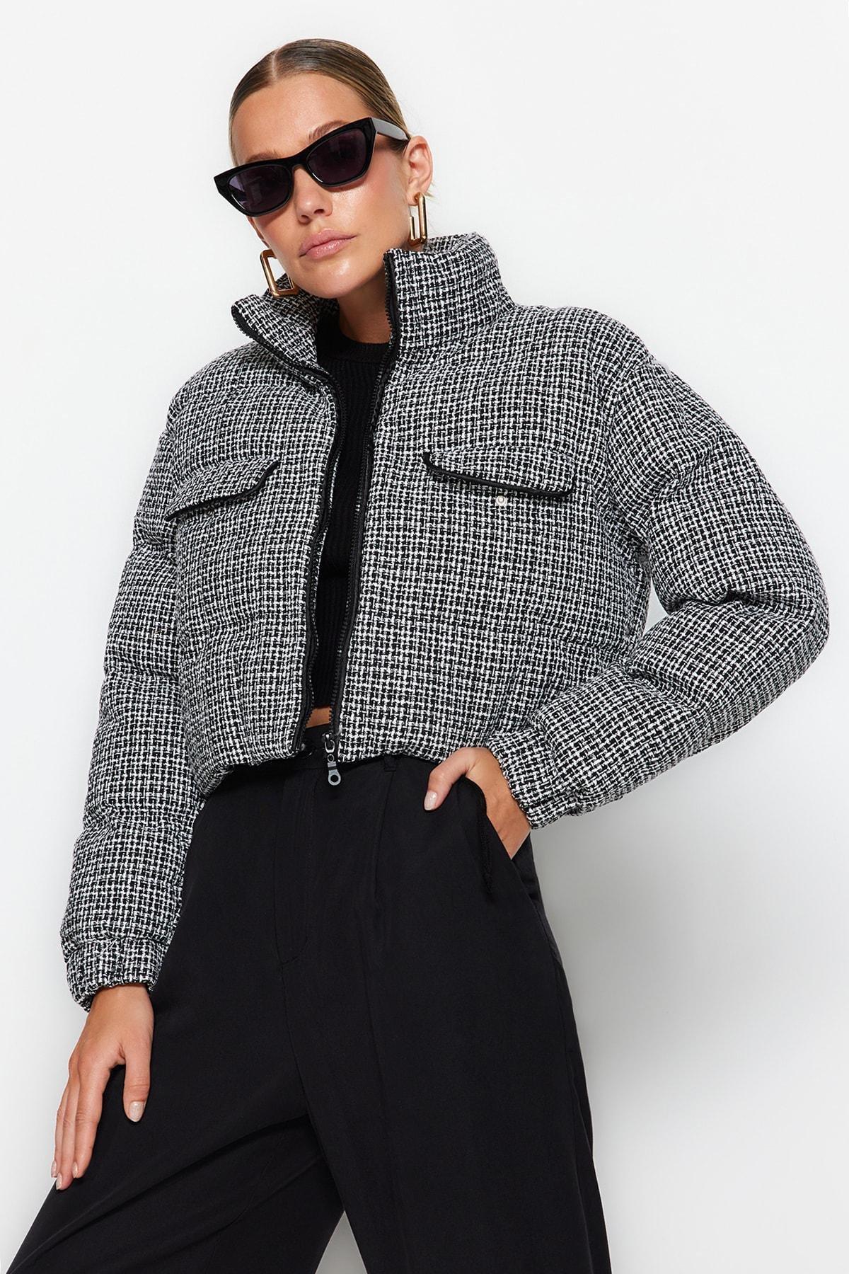 Black Puffer Jacket, , large image number 0