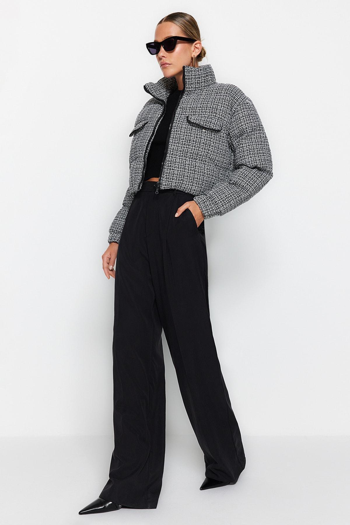 Black Puffer Jacket, , large image number 2