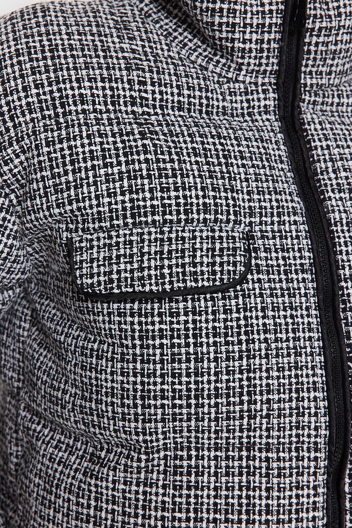 Black Puffer Jacket, , large image number 4